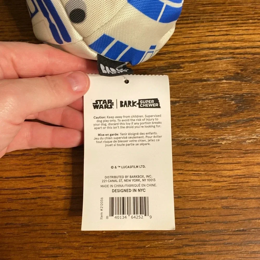 Bark R2-D2 dog toy